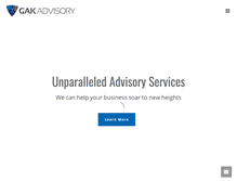 Tablet Screenshot of gakadvisory.com